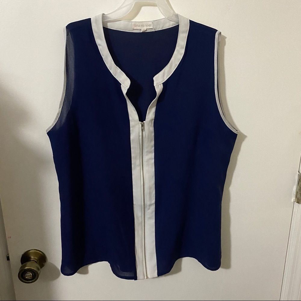 Anthropologie Thyme and Honey Sheer Top L